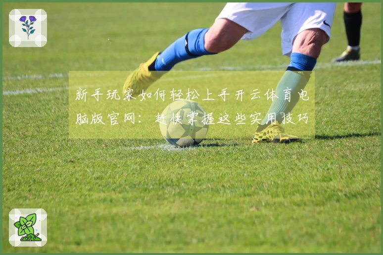 新手玩家如何轻松上手开云体育电脑版官网：赶快掌握这些实用技巧！